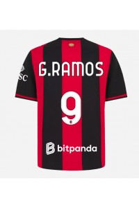 AC Milan Goncalo Ramos #9 Jalkapallovaatteet Kotipaita 2026-27 Lyhythihainen